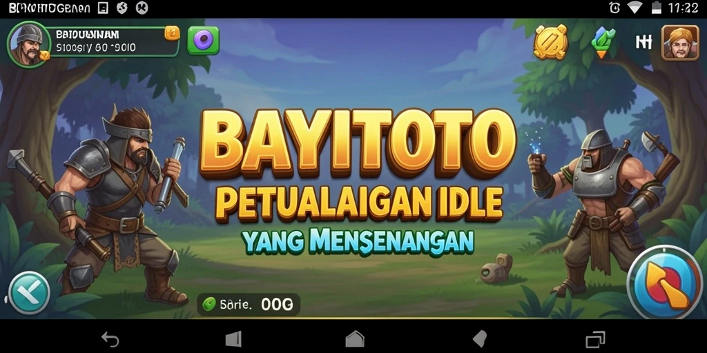 Screenshot gameplay <strong>BAYITOTO</strong> yang menunjukkan karakter beraksi dalam dunia Idle.