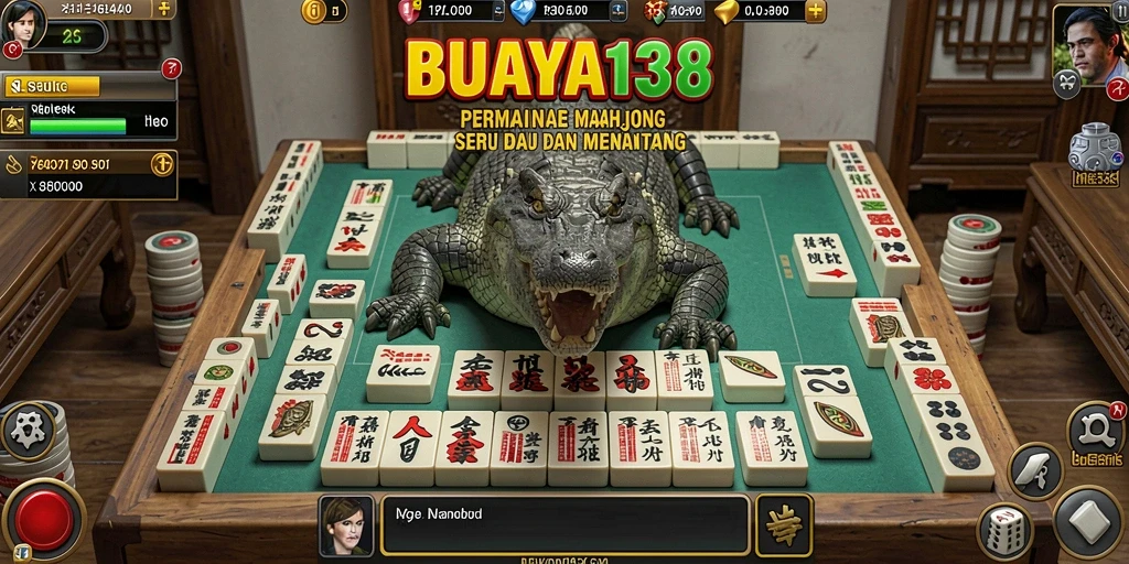 Screenshot gameplay yang menampilkan serunya permainan Mahjong.