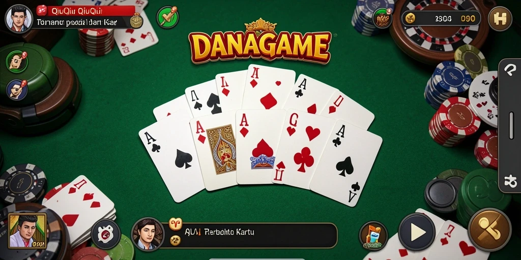 Screenshot gameplay QiuQiu yang menegangkan dengan grafis menarik.