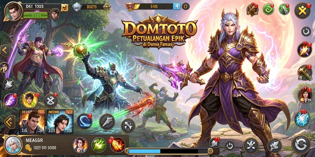 Gameplay petualangan seru dan menantang di DOMTOTO.