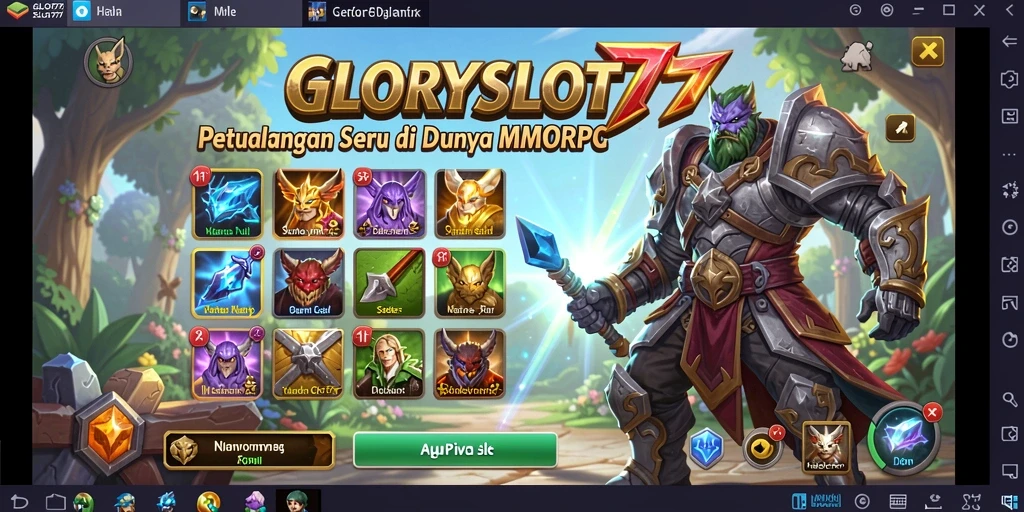 Tampilan gameplay seru di GLORYSLOT777 dengan grafis menawan.