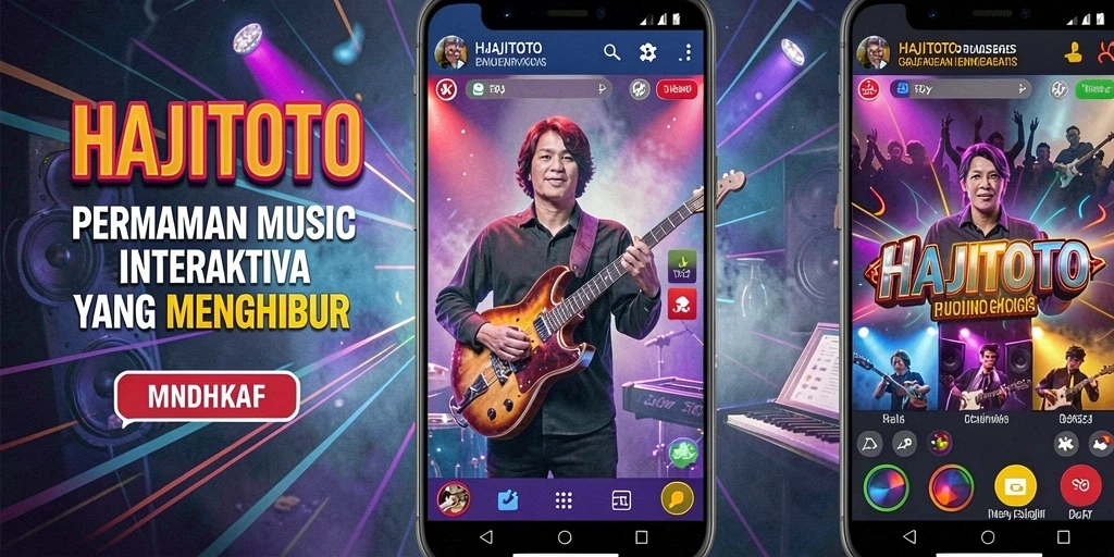 Tampilan menarik dari gameplay HAJITOTO yang menampilkan interaksi musik.