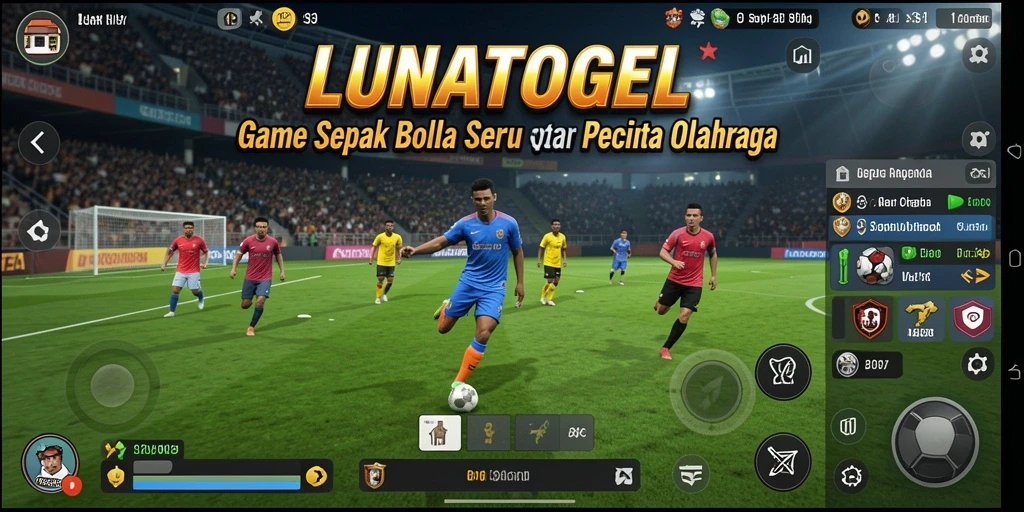 Tampilan menarik dari gameplay <strong>LUNATOGEL</strong> yang seru dan menantang.