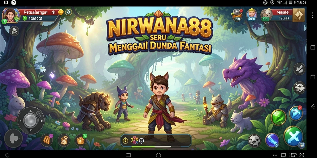 Gameplay seru dan penuh tantangan di NIRWANA88.