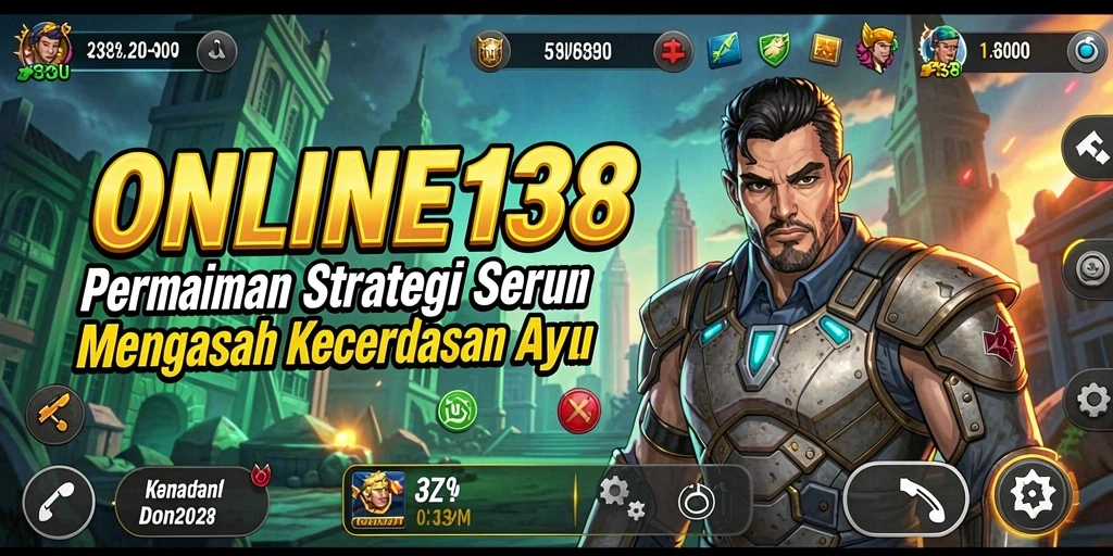 Screenshot gameplay ONLINE138 menampilkan strategi intens saat mengelola sumber daya.