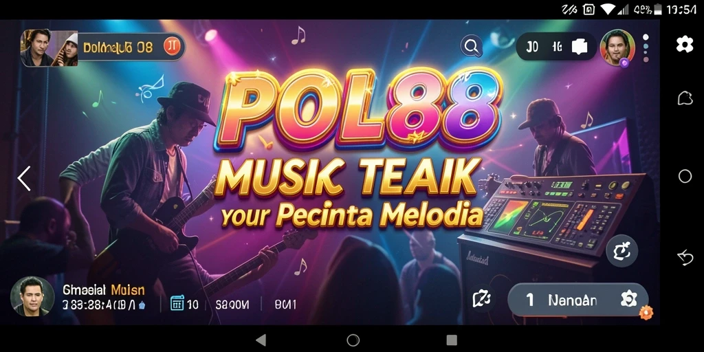 Tampilan screenshot POL88 yang menampilkan gameplay musik yang mengasyikkan.