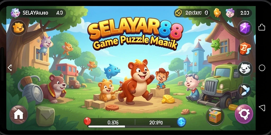 Gameplay menantang dengan berbagai teka-teki menarik di SELAYAR88.