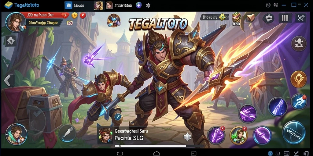 Tampilan gameplay menarik dari TEGALTOTO dengan aksi SLG yang mendebarkan.