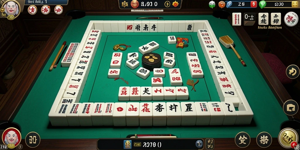 Gameplay Z18 yang seru dengan grafis Mahjong yang menawan.